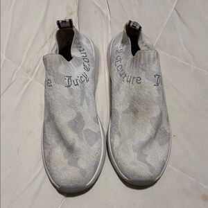 Juicy Couture Kids White Slip-On Sneakers